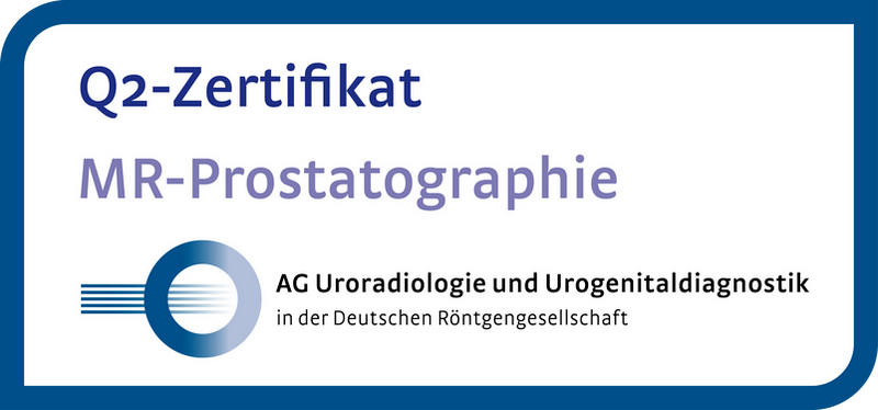 AG Uroradiologie Siegel Zertifizierung Q2 MR Prostatographie FINAL